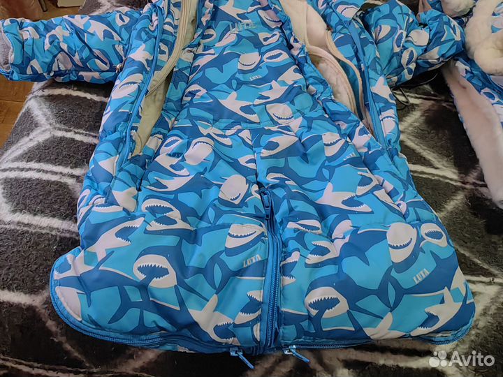 Зимний комбинезон для мальчика