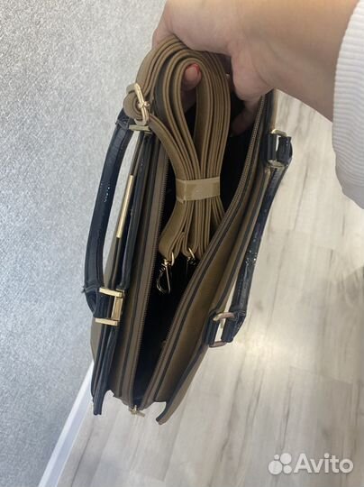 Сумка женская (экокожа, размер больше А5)