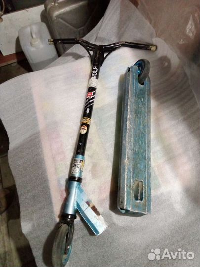 Трюковой самокат wolf