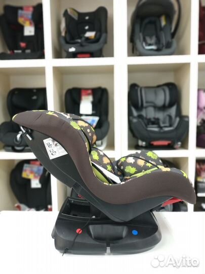 Автокресло 0-18кг регулировка наклона Динозавры
