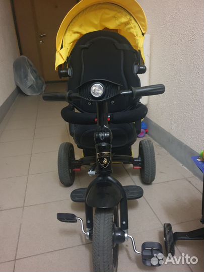 Детский трехколесный велосипед бу