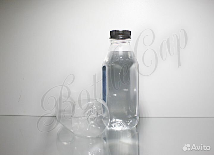 Пластиковые бутылки пэт 0,5 л квадрат