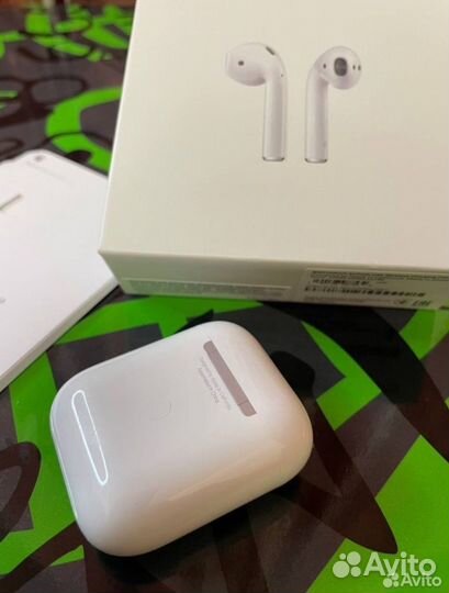 Airpods 2 SKR Чип обновлен 2023г tomos G0 гарантия