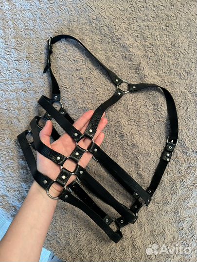 Портупея натуральная кожа