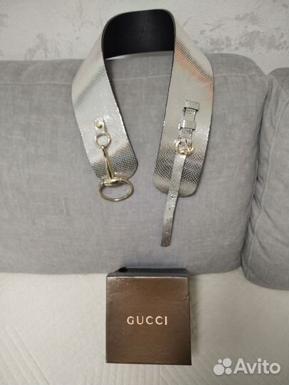 Ремень gucci. Италия. Кожа