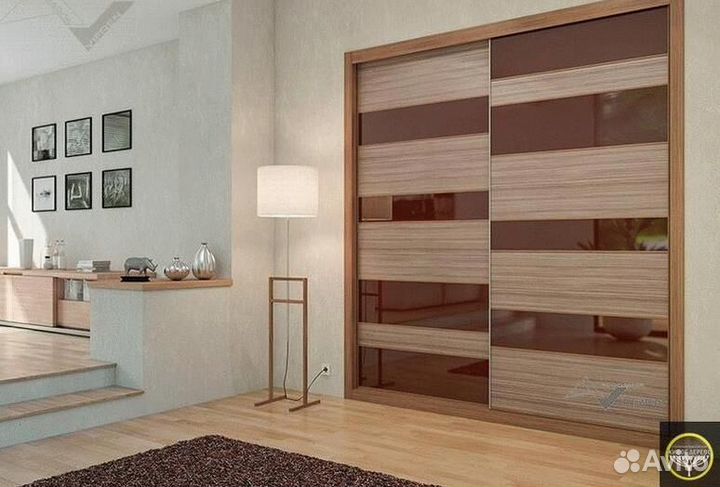 Шкаф pаздвижнoй мдф h-727