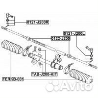 Тяга рулевая (toyota vista/vista ardeo AZV55/SV55