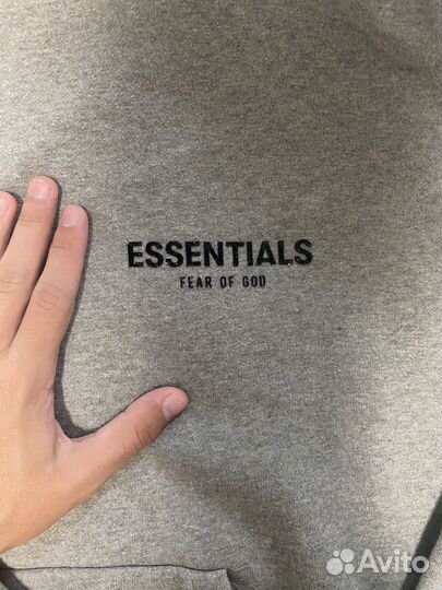 Худи essentials fear of god