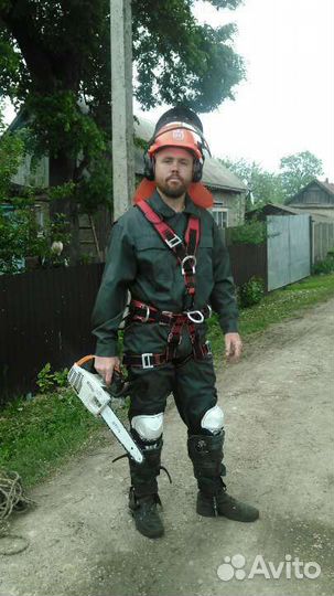 Профессиональный спил деревьев