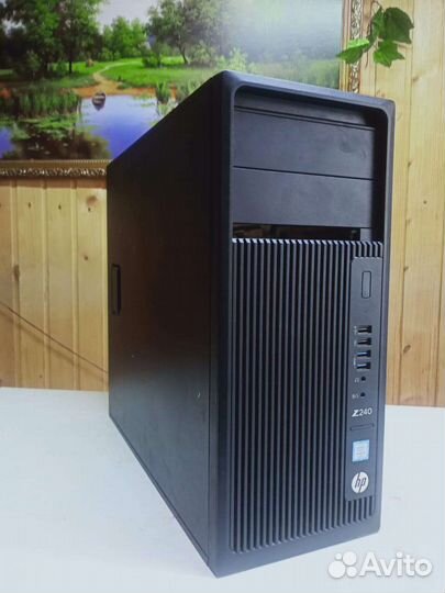 Корпус от Hp z240 workstation