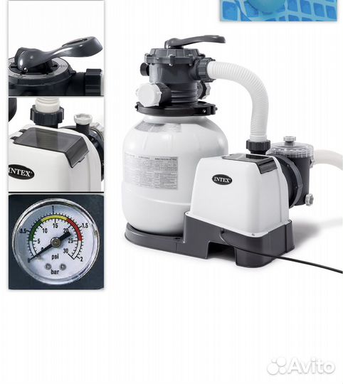 26330, Каркасный бассейн Intex 549х132см новые