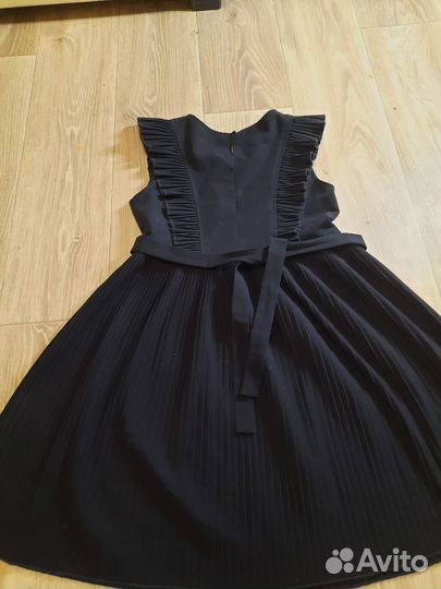 Школьный сарафан для девочки на рост 134 синий