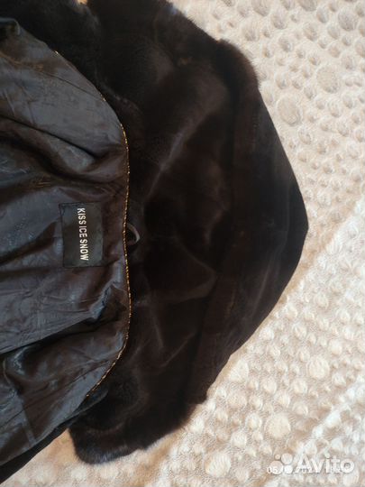 Шуба из стриженного бобра