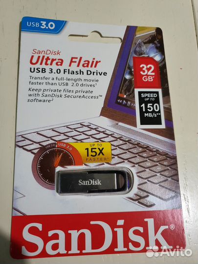 Флешка usb 32гб Sandisk