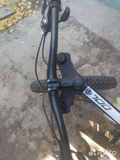 Горный фэтбайк велосипед трехподвес