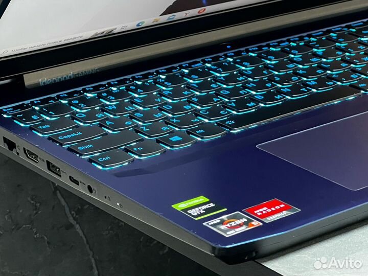 Игровой Lenovo Ryzen 5 4600H/ GTX 1650/ 8GB/ SSD