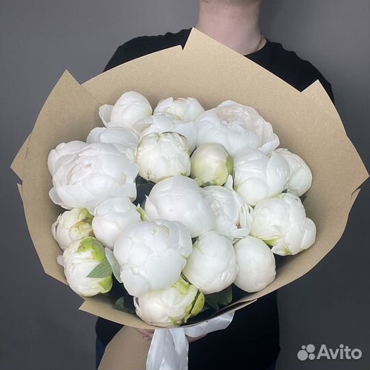 Пионы розы с запахом