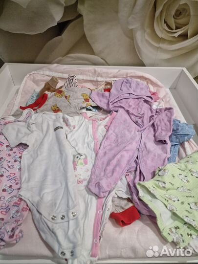 Детские вещи пакетом от 0 до года