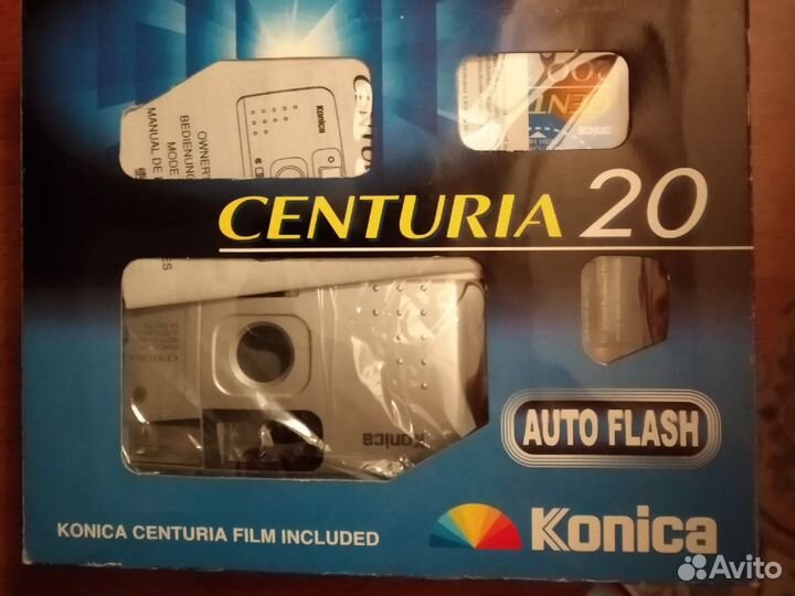 Новый компактный фотоаппарат Konica centuria20