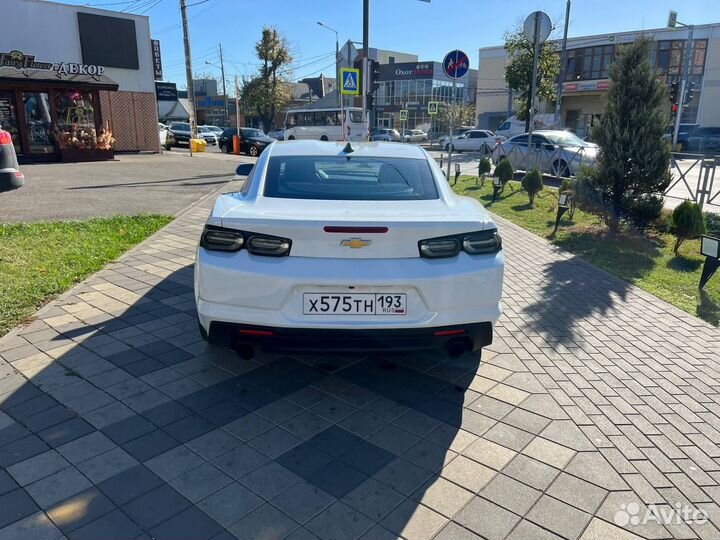 Аренда и прокат авто Chevrolet Camaro 2019