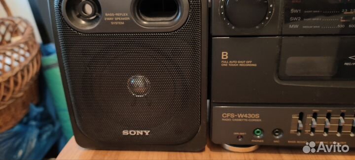 Кассетный Магнитофон сони CFS-W430s