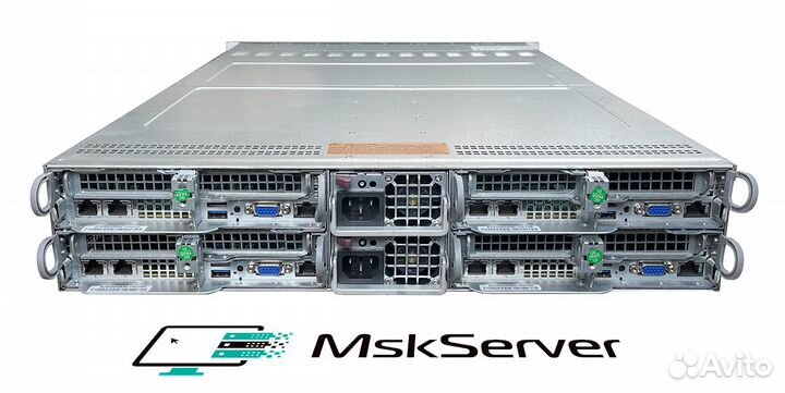 Сервер Supermicro 2029TP-HC1R 2xGold 6138 512Gb