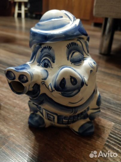 Фигурки животных гжель