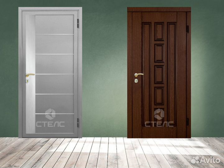 Входные двери для коттеджа со стеклом