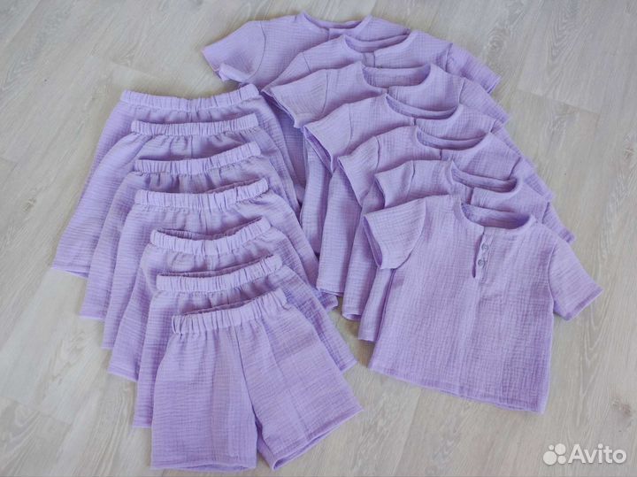 Костюм из муслина для мальчика