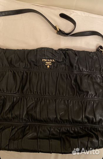 Сумка женская натуральная кожа prada