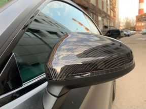 Накладки на зеркала карбон Audi A4 B9 A5 B9