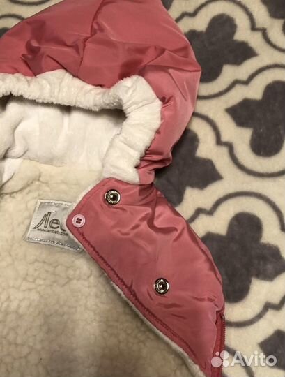 Конверт зимний дня новорожденного