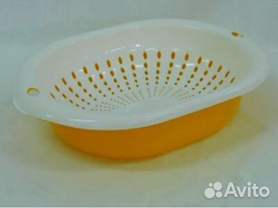 Дуршлаг 3,0 л с миской / Сушилка для посуды