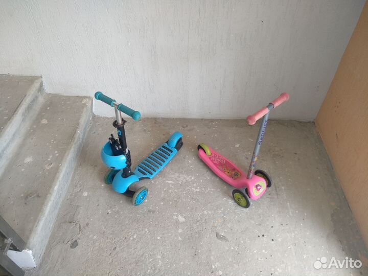 Самокат детский трёхколёсный