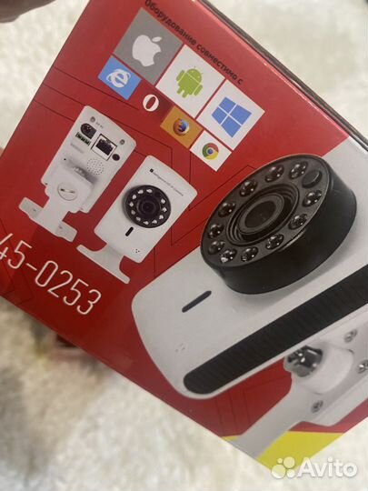 Видеокамера Rexant HD IP с ик подсветкой и Wi-Fi