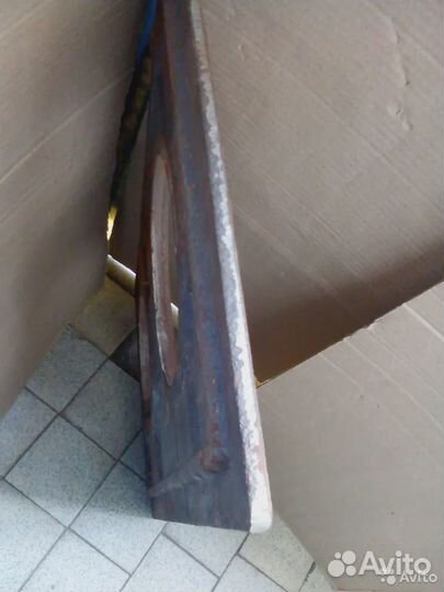 Плита печная чугунная, СССР. Двухкомфорочная