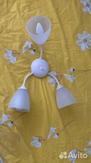 Люстра потолочная бу