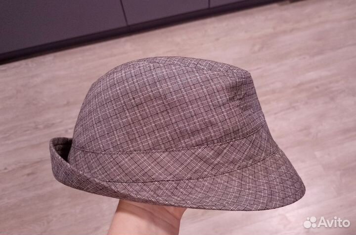 Шляпа в стиле джаз Zolla лето серая