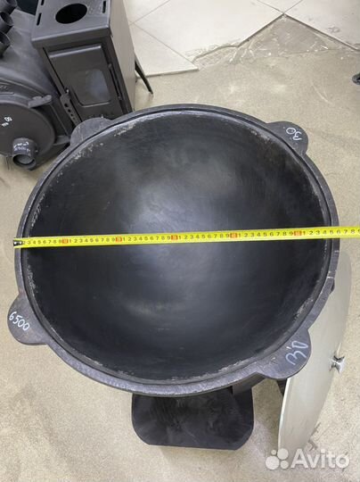 Казан на 30 литров печь буржуйка