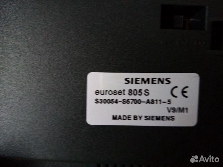 Стац.телефоны Panasonic KX-TC1205RUW. Siemens 805S