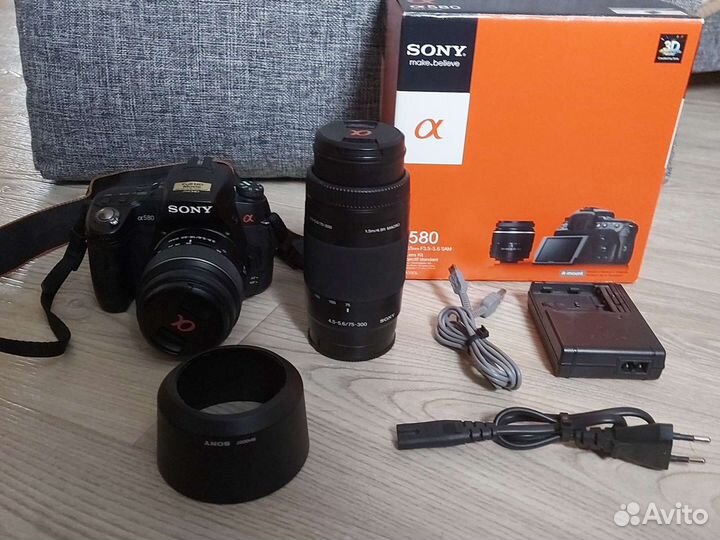 Зеркальный фотоаппарат sony