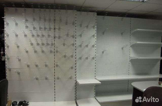 Стеллажи Водолей/Нордика, крючки и навеска