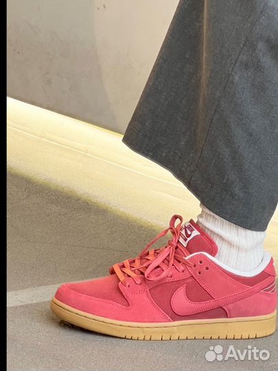 Кроссовки Nike SB Dunk low Red Gum