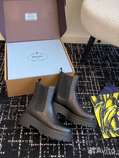 Ботинки Челси женские Prada