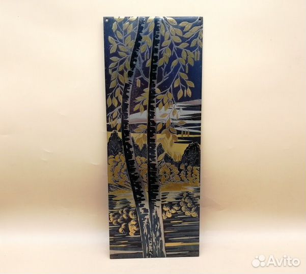 Златоустовская гравюра Березы Берёзки 1978