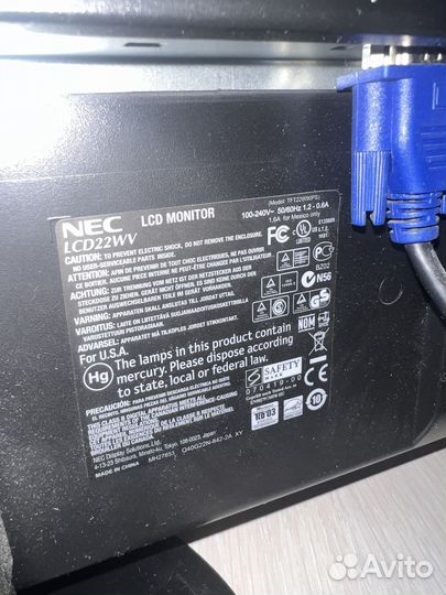 Монитор NEC
