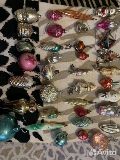 Елочные игрушки СССР