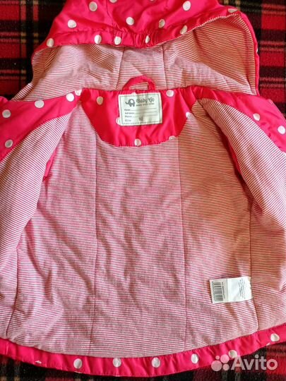 Ветровка для девочки рост 92