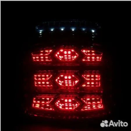 Новый задний фонарь Harley Luminz LED c поворотами