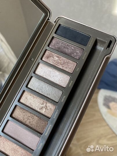 Палитра теней Urban Decay и NYX